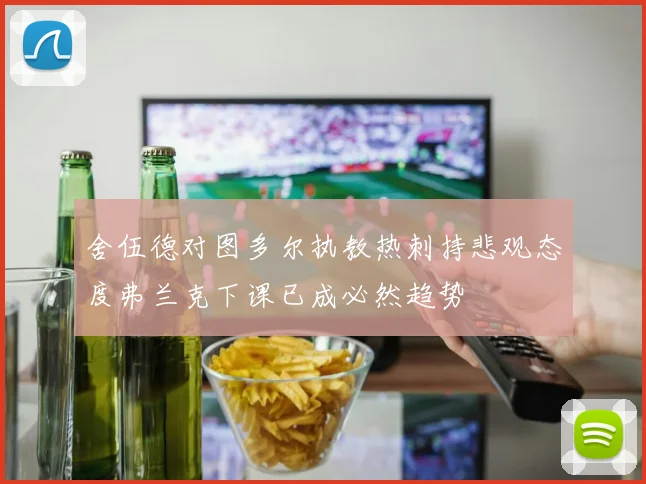 舍伍德对图多尔执教热刺持悲观态度弗兰克下课已成必然趋势